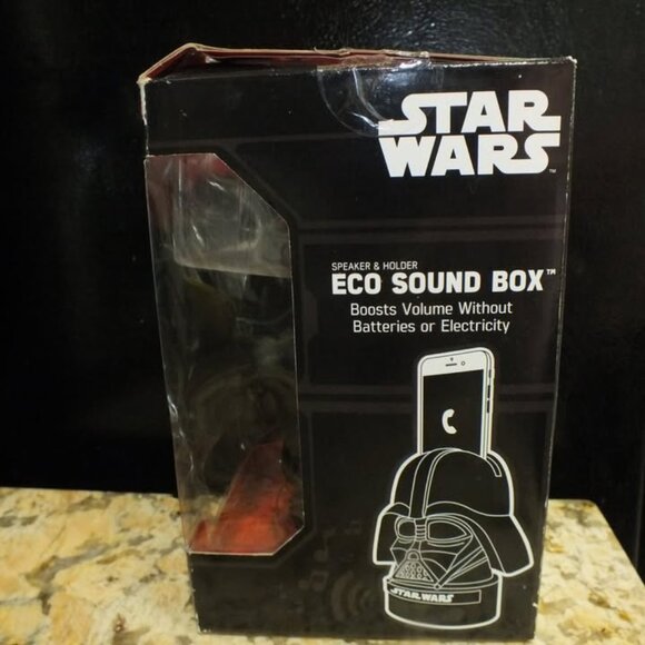 Star Wars Darth Vader Eco Box Mobile Device Speaker Amplifier - Picture 3 of 8